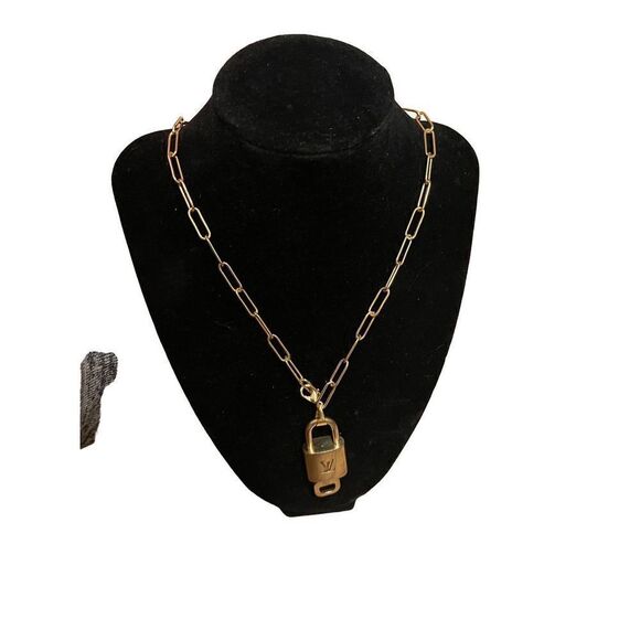 Louis Vuitton Lock Necklace  - Picture 3 of 4